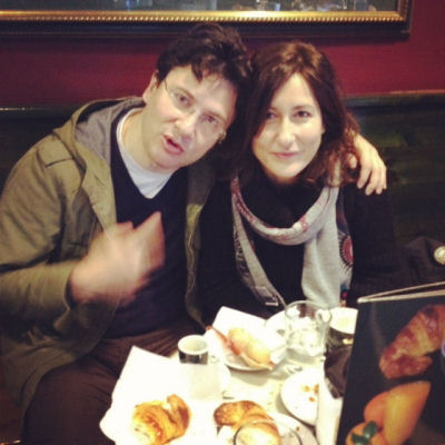 Doris Zaccone (Radio Capital) e Michele Michelazzo (Regista e autore di Vivo Cosi)